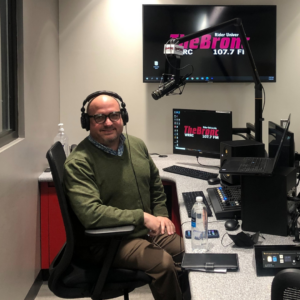 Gene Kutcher in the studio