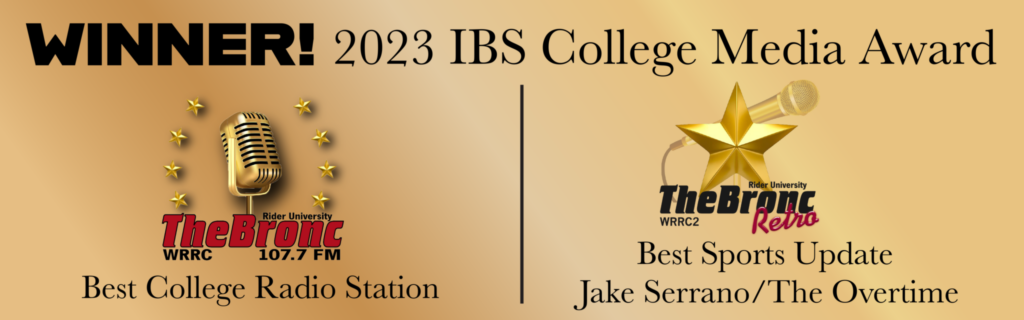 Winner 2023 IBS College Media Award banner