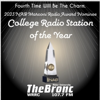 2023 NAB Marconi Awards Nominee, College Radio Station of the Year