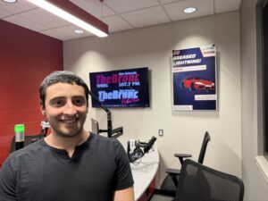 Matt posing in the studio