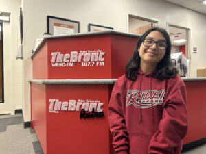 Stacie posing in the show